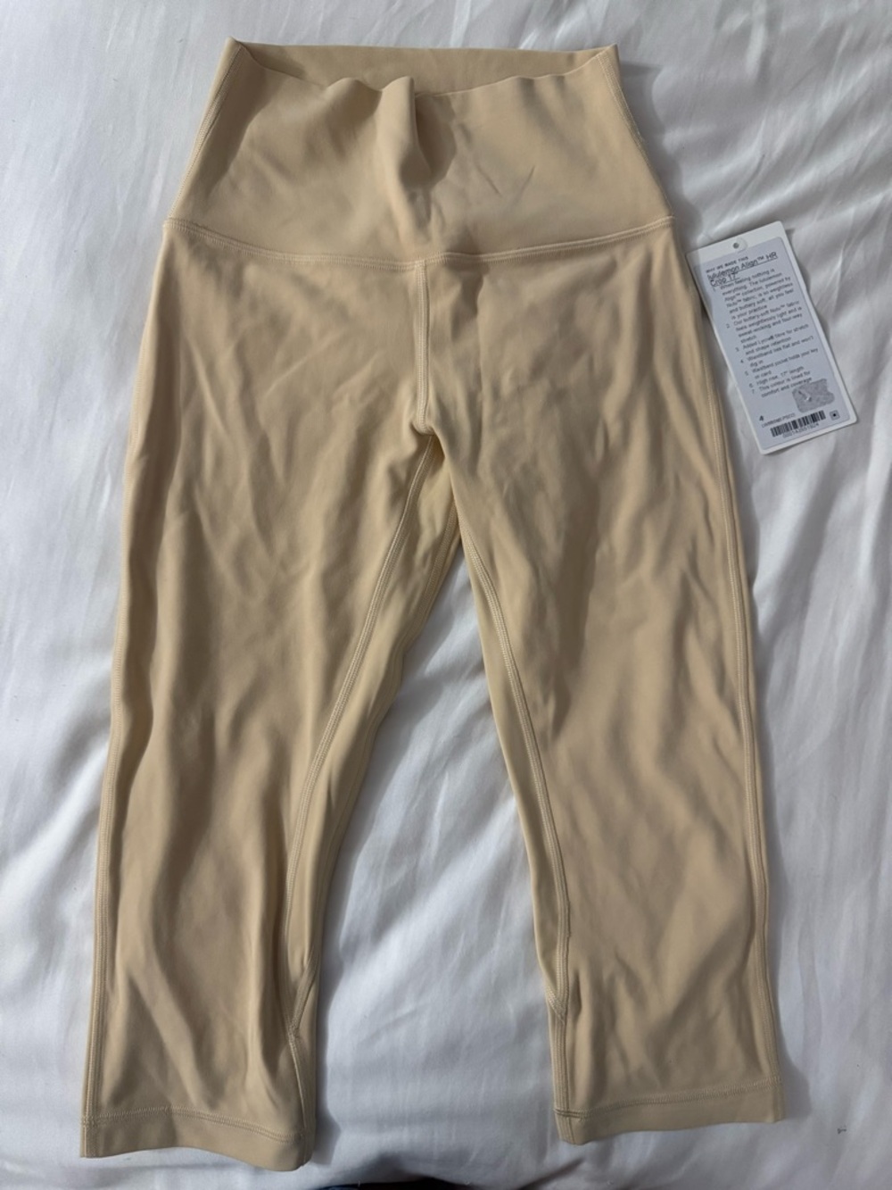 lululemon athletica High-Rise Cropped Leggings in Prosecco 17"